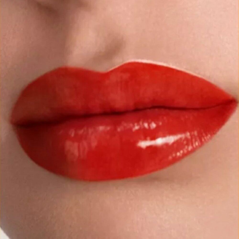 Burberry Kisses Lip Lacquer Tangerine Red #35 - Picture 4 of 4
